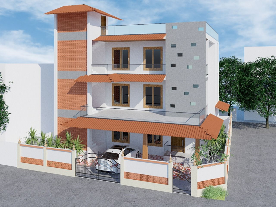 G N V Residence, a residential project built by Narpavi Property Developers in Coimbatore