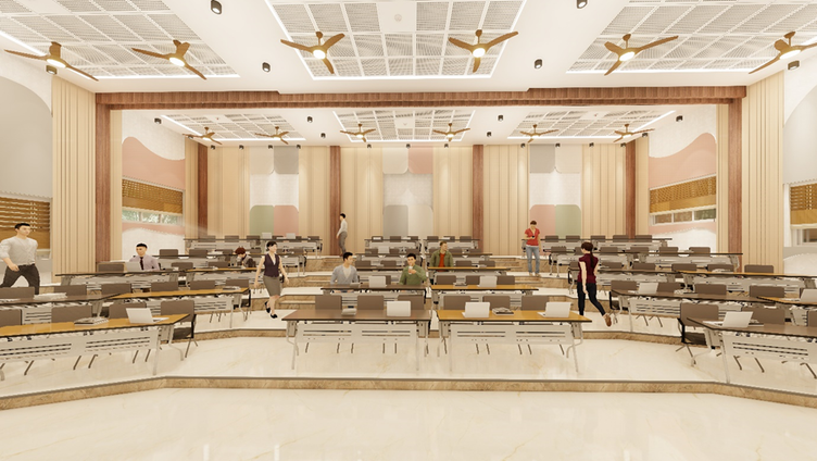 Karpagam College, a institutional project built by Narpavi Property Developers in Coimbatore