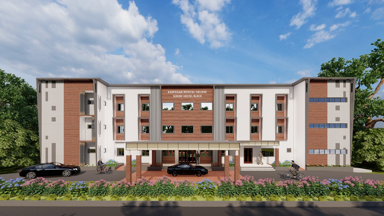 Karpagam College, a institutional project built by Narpavi Property Developers in Coimbatore