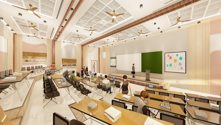 Karpagam College, a institutional project built by Narpavi Property Developers in Coimbatore