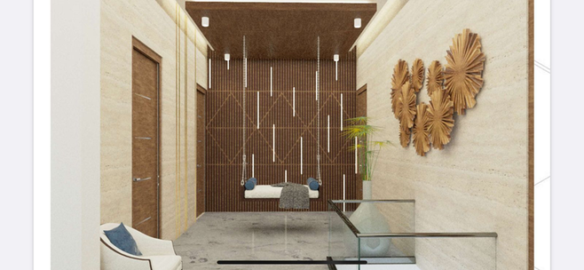 Mani Residence, a interiors project built by Narpavi Property Developers in Coimbatore
