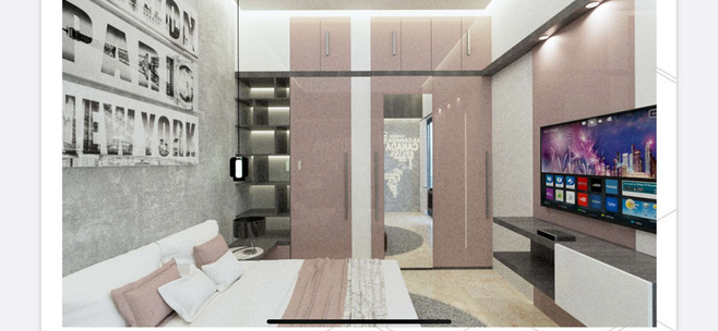 Mani Residence, a interiors project built by Narpavi Property Developers in Coimbatore