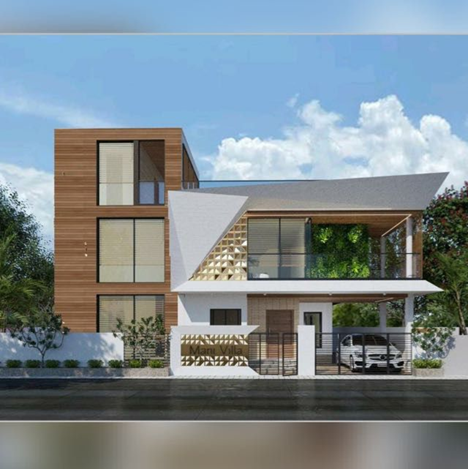 Mani Residence, a residential project built by Narpavi Property Developers in Coimbatore