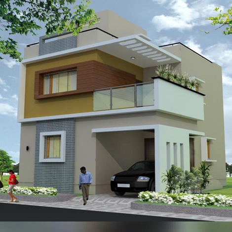 Praveen Residence, a residential project built by Narpavi Property Developers in Coimbatore