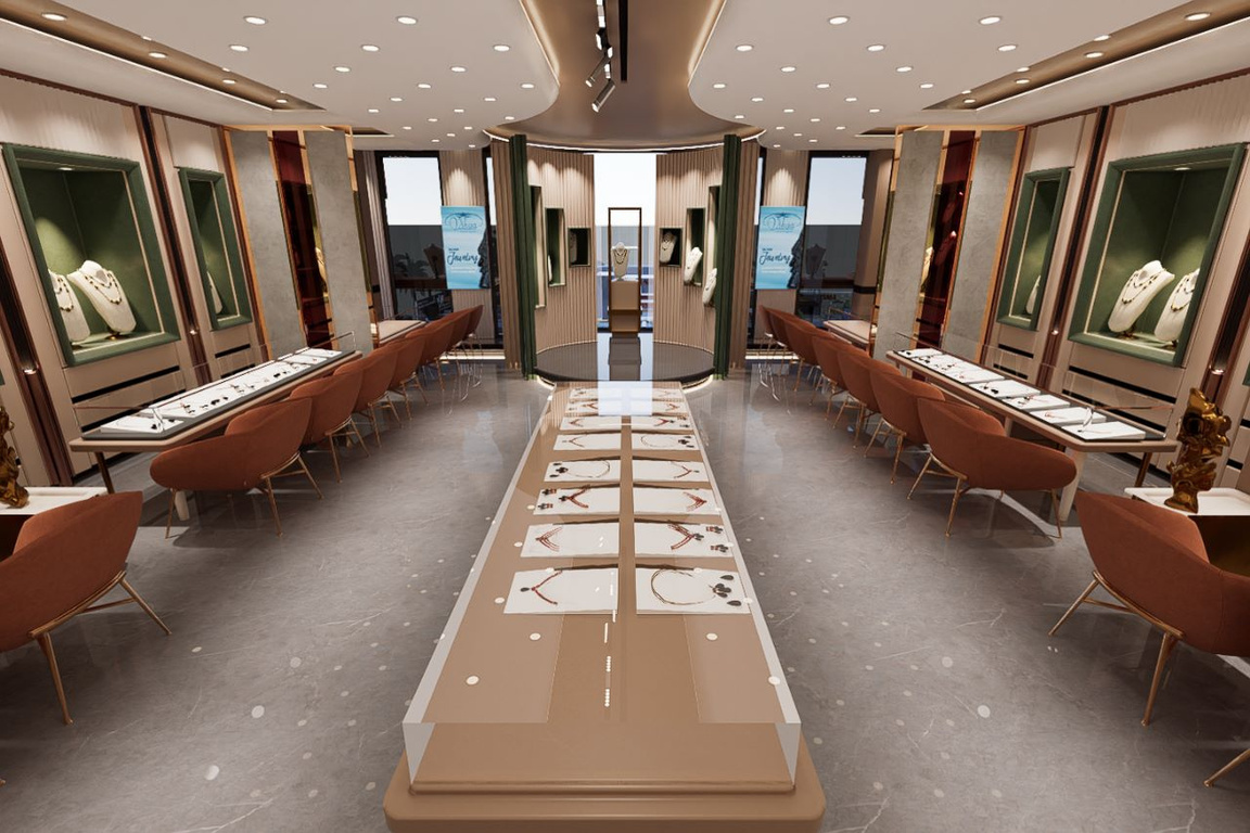Rithinish Jewels, a interiors project built by Narpavi Property Developers in Coimbatore