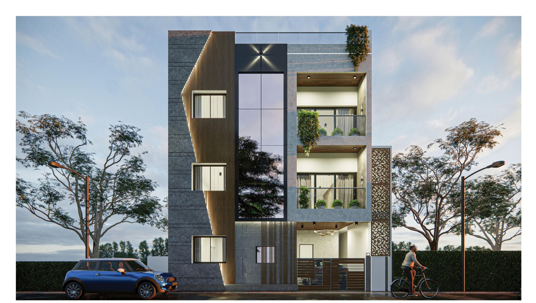 Senthil Kumar Residence, a residential project built by Narpavi Property Developers in Coimbatore